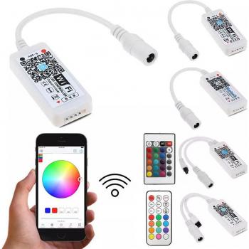 21-Key RF/IR Remote RGB/RGBW LED Controller