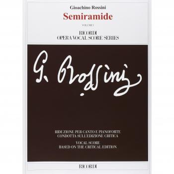 Semiramide. Melodramma tragico in due atti. Ediz. italiana e inglese