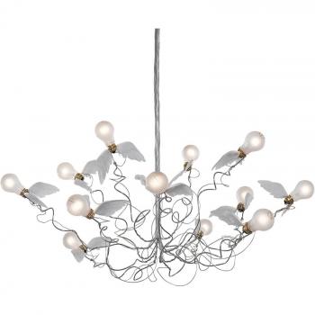 Ingo Maurer Birdie LED Pendelleuchte mit klarem Kabel