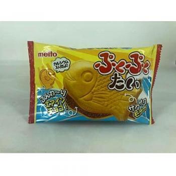 Galleta Teiyaki de chocolate con relleno de frambuesa y arándanos