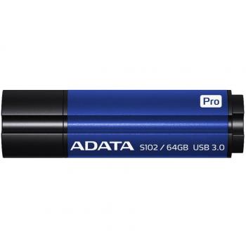 Advanced 64 GB S102 Pro USB‑Stick – ADATA, blau