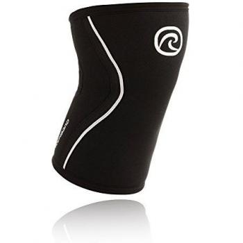 Rehband RX Genou 7 mm – Bande noir – XXS – Mixte – 105406‑05