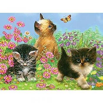 Royal Brush 8,75 × 11,75 in Buntstift‑Zahlen-Set Ktzchen