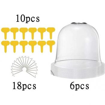 34Pcs Anti-Freeze Bell Covers for Plants