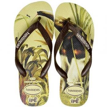 Havaianas Ipe, Infradito Unisex Adulto, Beige (Sand Grey/Dark Brown) con taglia 35/36
