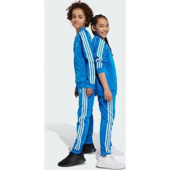Adidas Originals SST Sporthose für Kinder, Superstar Design, Blau