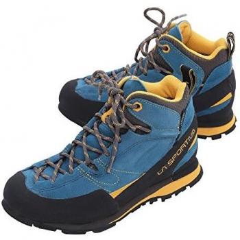 La Sportiva Trekkingschuhe Boulder X Mid Gtx GORE-TEX 17EBY Dunkelblau 42 Herren