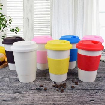 Tasse de voyage en céramique avec ceinture isolante