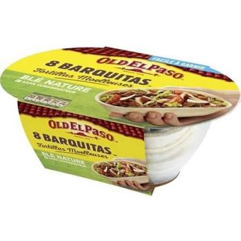 Tortillas Blé Nature 8 Barquitas Old El Paso 193g