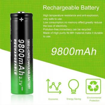 Batterie 18650 Lithium-ion 3.7V 9800mAh