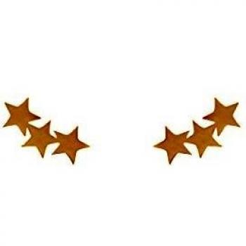 Pendientes en plata de ley 925 | Trio Estrellas Gold de Córdoba Joyas