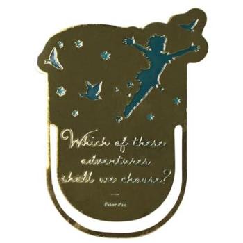 Gosh Neverland Peter Pan Metal Bookmark