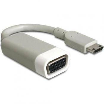 DELOCK Adapterkabel Mini HDMI-C Stecker zu VGA Buchse