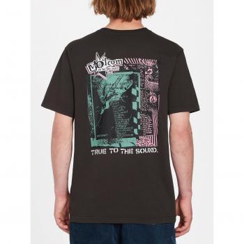Tee Volcom V Entertainment Negro Descolorido