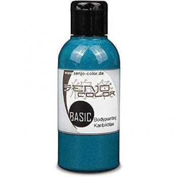 Cosmético de Bodypainting Senjo I 75 ml I Azul Caribe