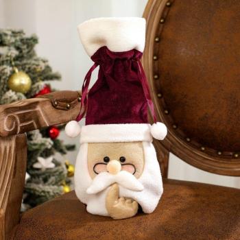 Snowman Wine Bottle Cover
