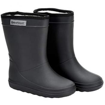 Thermo Gummistiefel für Kinder schwarz Gr. 26