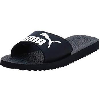 Chaussures Puma Unisexe Purecat Plage & Piscine, Teinte Peacoat-White, Pointure 44.5 EU