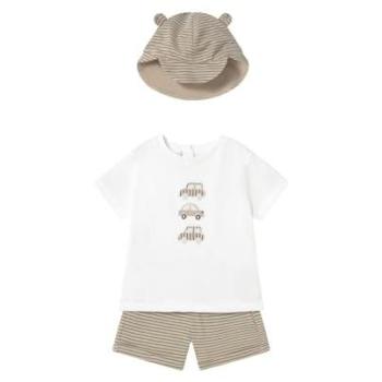 Kit Infantil Niño Mayoral 1651 con Peto y Gorrito Liézno