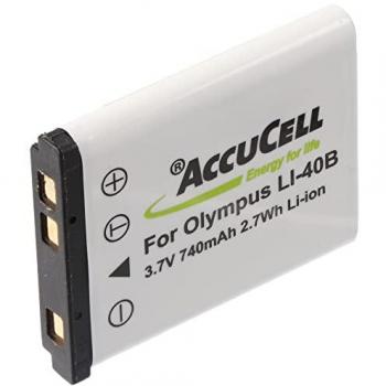 AccuCell 740 mAh 3,7 V – batterie compatible Fuji Fujifilm NP‑45 / NP‑45A