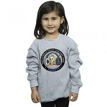 Looney Tunes Girls Tweety Catchy Tune Sweatshirt