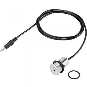 Câble audio 3,5 mm mâle-femelle Tru Components, 1,45 m – Touche Métallique