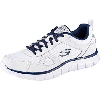 Zapatillas Skechers Velocity en Blanco y Azul Marino