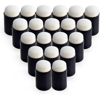 20 Piezas de Espuma para Pintura de Dedos