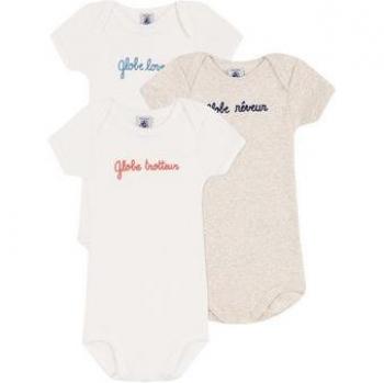 Petit Bateau Kinderpyjamas MESSAGES Dreierpack