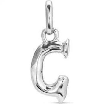 Charme lettre G en argent