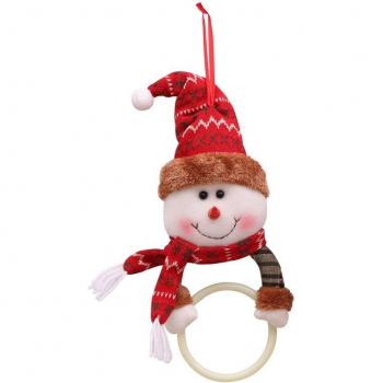 Santa Claus Elk Kitchen Towel Holder