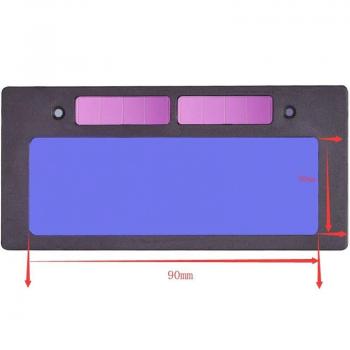 Arc MIG TIG MAG Solar Auto Darkening Lens 90x30mm