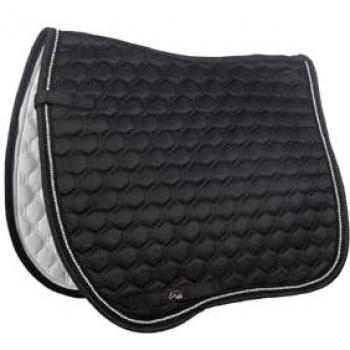 Black Elisa Saddle Pad – HKM Pony GP