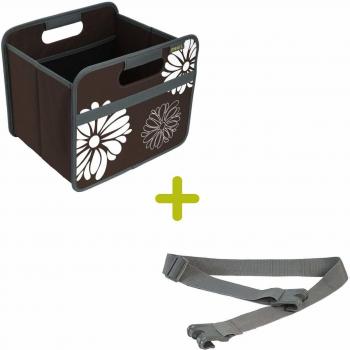 Strand‑Baggersee‑Faltkörbchen Meori Classic Small – 32×26,5×27,5 cm