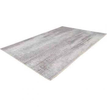 Tapis à Poils Plats Maya VI Gris 160 x 230 cm