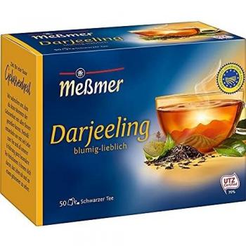 Meßmer Darjeeling, 50 Teebeutel, Schwarzer Tee, Klassiker