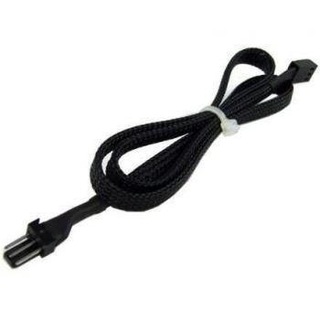 Alargamiento Extra Largo Phobya 3 Pin Molex 60 cm Negro