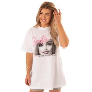 T-shirt à manches courtes pour femmes Barbie Soyez votre propre raison de sourire