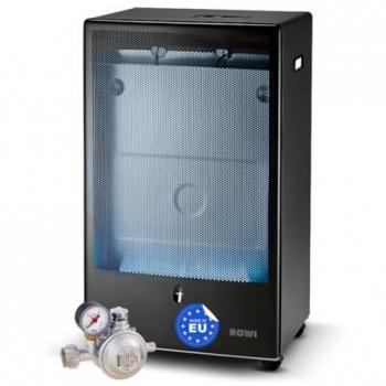 ROWI Blue Flame Gas‑Heizofen 4200 W HGO 4200/1 BFT Pro Premium+