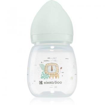 Kikkaboo Babyflasche Babytrinkflasche Savanna 180ml, Anti-Kolik-Sauger, Weithalsöffnung