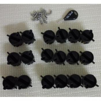 FCS Surfboard Fin Plug with Screw and Fin Key