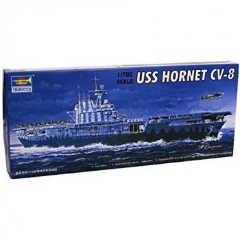 Modellschiff USS Hornet CV-8 1/700 von Trumpeter