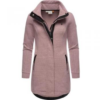 Ragwear Crema Letrice Ciruela Sudadera con Cremallera