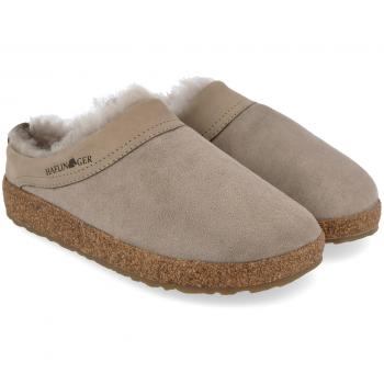 Scarpa Haflinger modello Snowbird colore Sahara in Lammfell numero 40