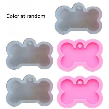 5Pcs Dog Bone Resin Craft Mold