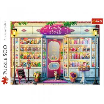 Legpuzzel Candy Store Trefl (500)