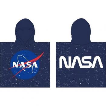 NASA Kinder­Badeponcho „Space Center“ – leicht, mikrofaser, ohne zusätzliche Taschen