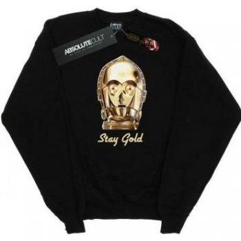 Felpa C-3PO Stay Gold Star Wars The Rise Of Skywalker in Cotone