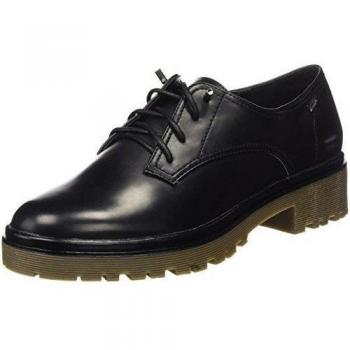 MTNG Collection, Zapatos Oxford de Cordones para Mujer, Negro