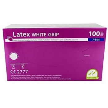 Medi-Inn Einmalhandschuhe Latex Grip Puderfrei 100 Stück